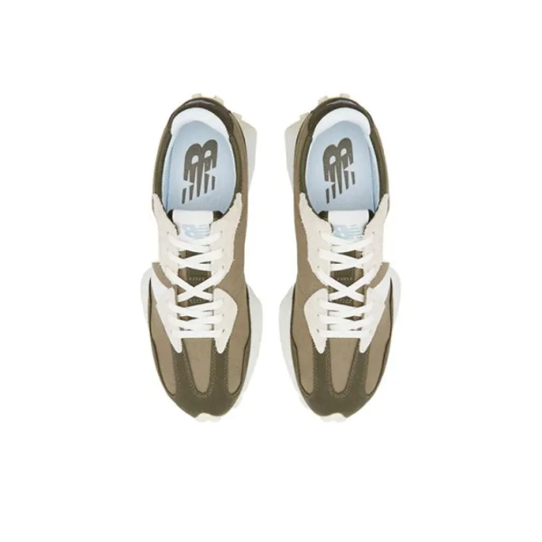 New Balance 327 Military Olive Ms327dc - Drop - Image 3