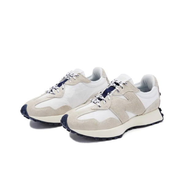 New Balance 327 Moonbeam White Navy MS327RF1 - For Men - Image 2