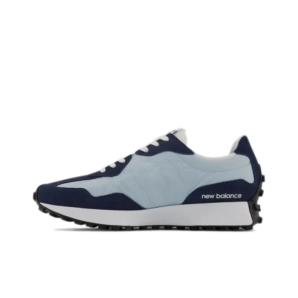 New Balance 327 Natural Indigo Blue White Ms327lj1 - Drop - Image 2