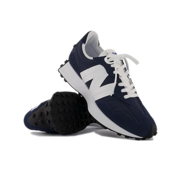 New Balance 327 Natural Indigo Blue White Ms327lj1 - Drop - Image 5