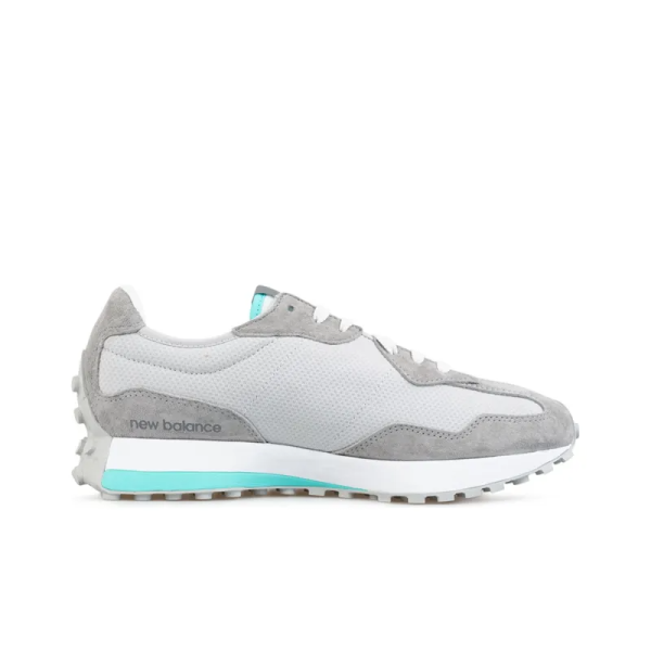 New Balance 327 Niko Grey Blue Ms327rj1 - Drop - Image 2