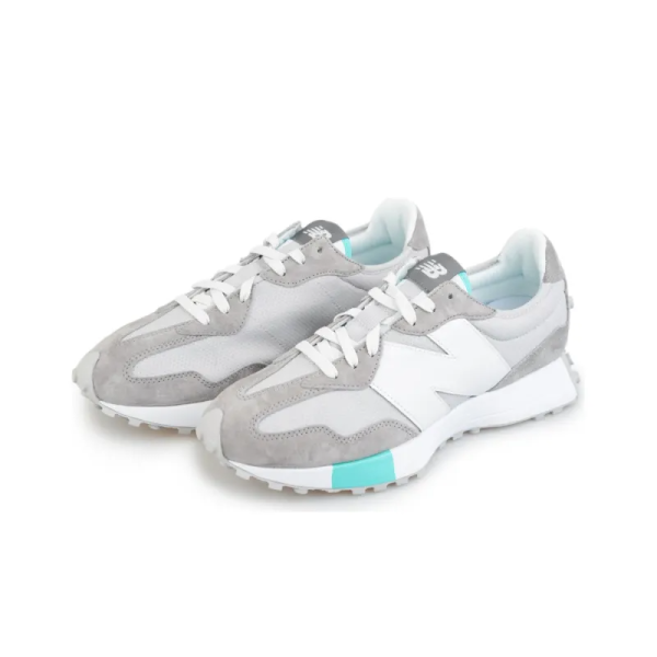 New Balance 327 Niko Grey Blue Ms327rj1 - Drop - Image 3