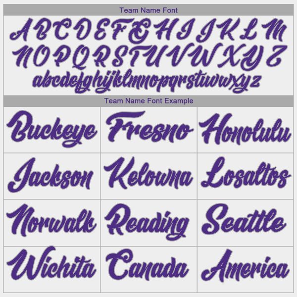 White Purple-Gray Authentic Throwback Personalized Basketball Jersey - Image 3